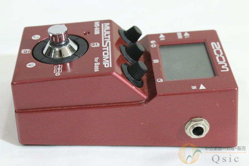 ZOOM MS-60B Bass Multi-Effects Pedal Compact Used Guitar Effects