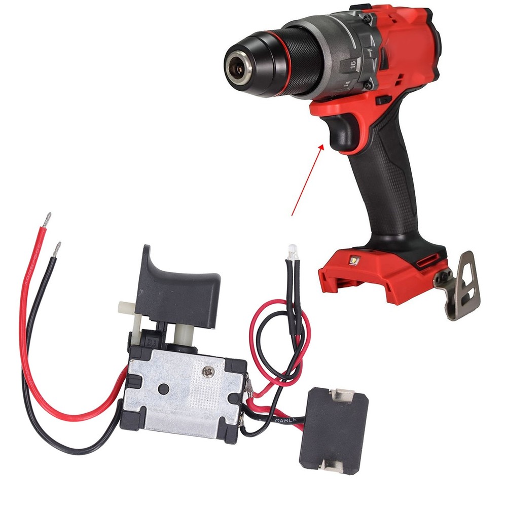 Cordless Drill Trigger Switch Drill Electric Wrench Speed Control Trigger Switch