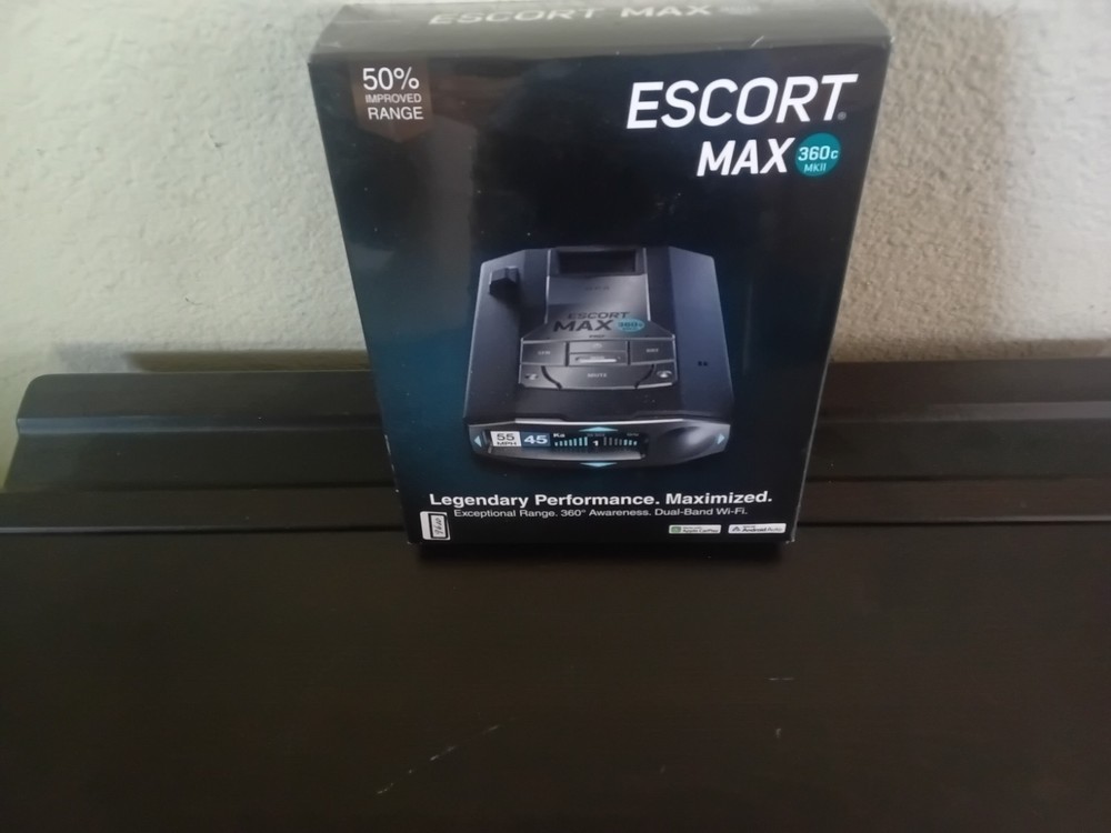 Escort Max 360c MKII Radar Detector ISSUE