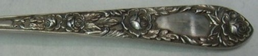 Rose by Kirk Sterling Silver Serving Spoon 8 3/8"