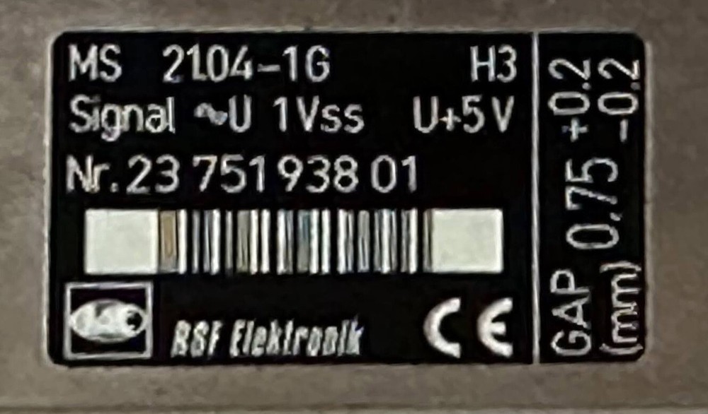 RSF Elektronik MS 21.04-1G H3 Electronic Linear Encoder With Read Head Cable