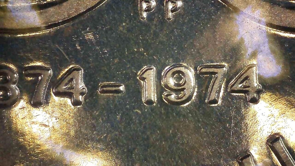 1974 Canada Proof Like Set - Double Yoke Type 10 & Double Date -