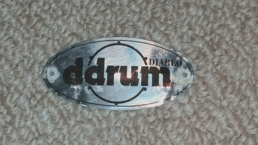 ddrum Diablo Drum Badge (459)