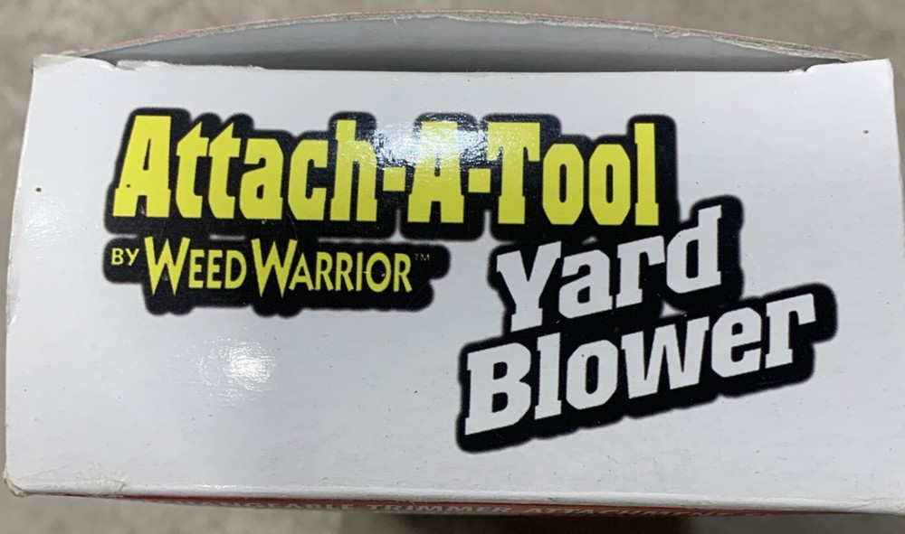 Trimmer Attachment Yard Blower - Safely Remove Leaves & Clippings from Driveways