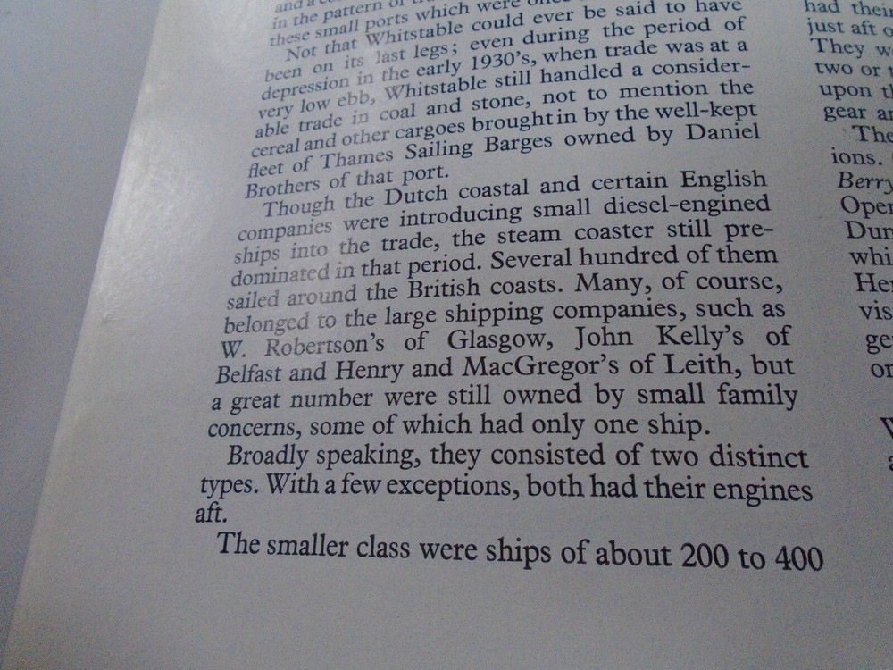 HMS REPULSE / STEAM COASTERS WHITSTABLE GOOD ARTICLE FROM 1968