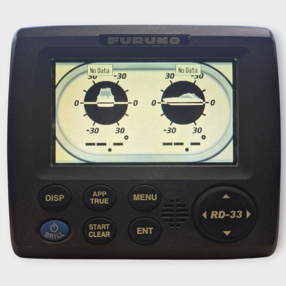 Furuno RD-33 NMEA 2000 Data Organizer Display w/ 2m N2k Drop Cable-Fully Tested