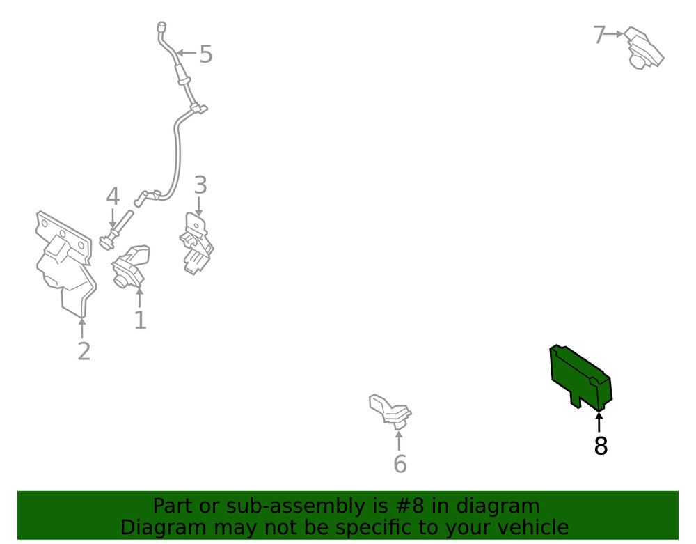 Genuine Ford Control Module GL3Z-19H405-D