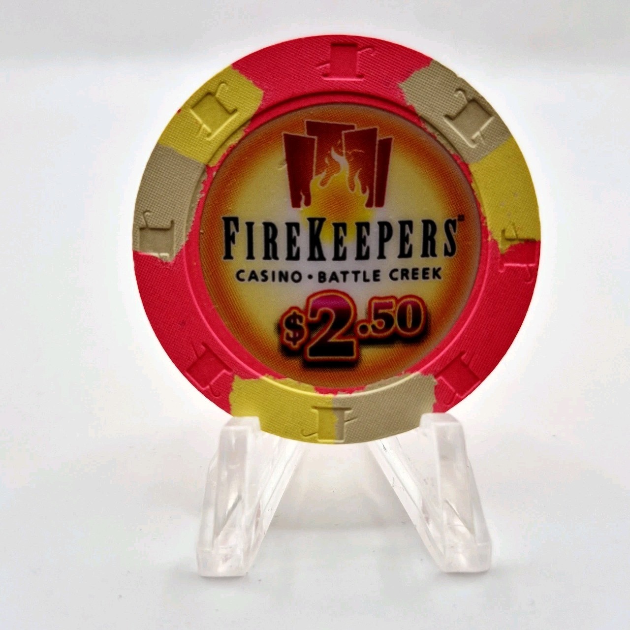 Firekeepers Casino Battle Creek Michigan 2009 $2.50 Casino Chip