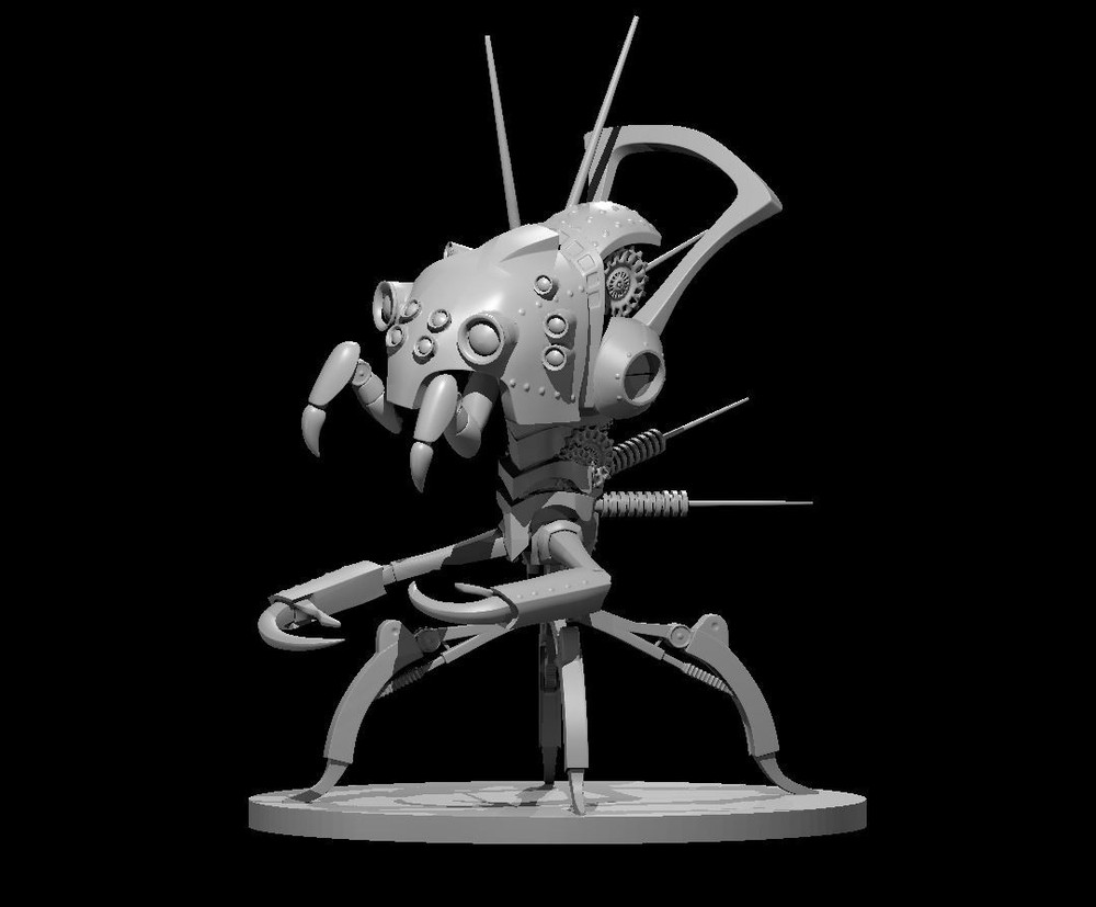Clockwork Abomination Robot Monster Manual 28mm Scale DND D&D Tabletop Mini