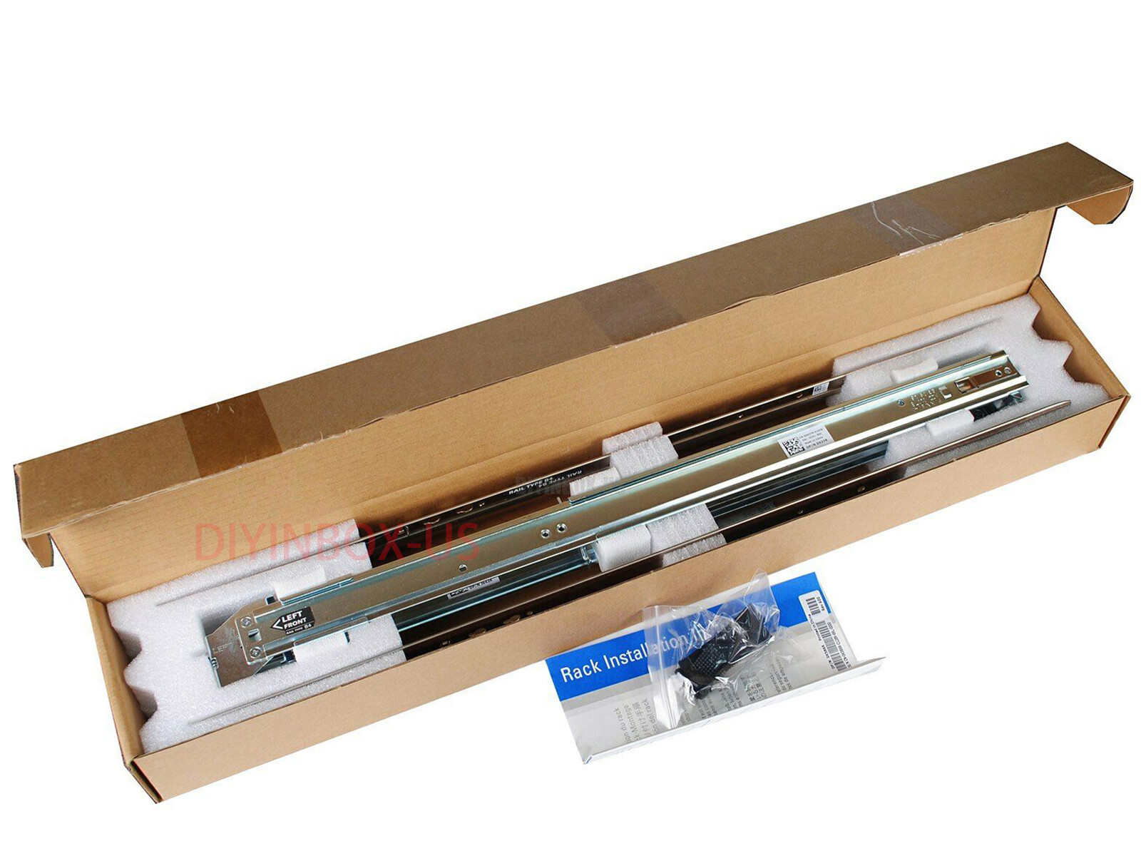 Dell H872R PowerEdge R510 R520 R720 R730 R730xd R540 R740 R740xd Static Rail Kit