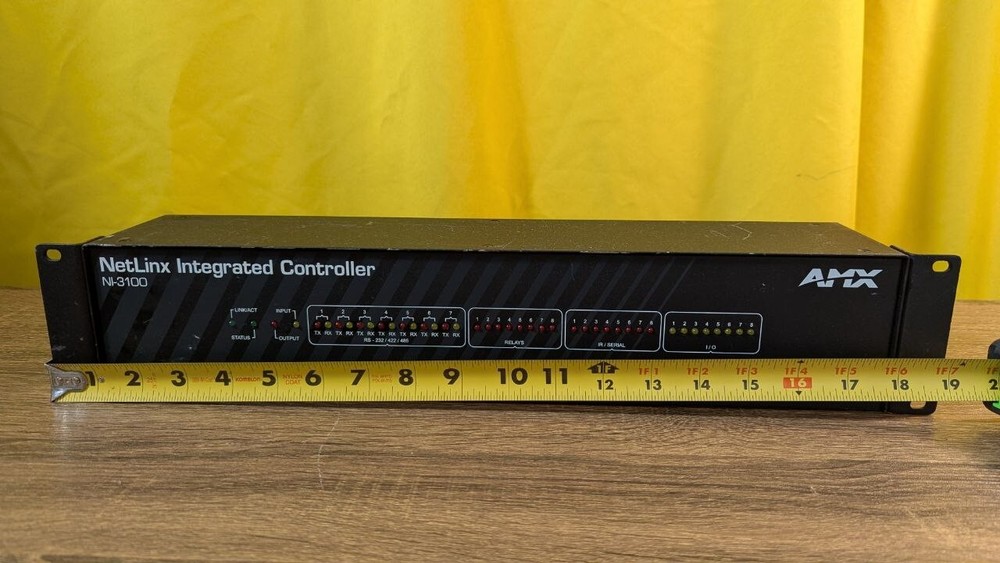AMX NetLinx NI-3100 Automation Integrated Master Controller - Untested - DM16