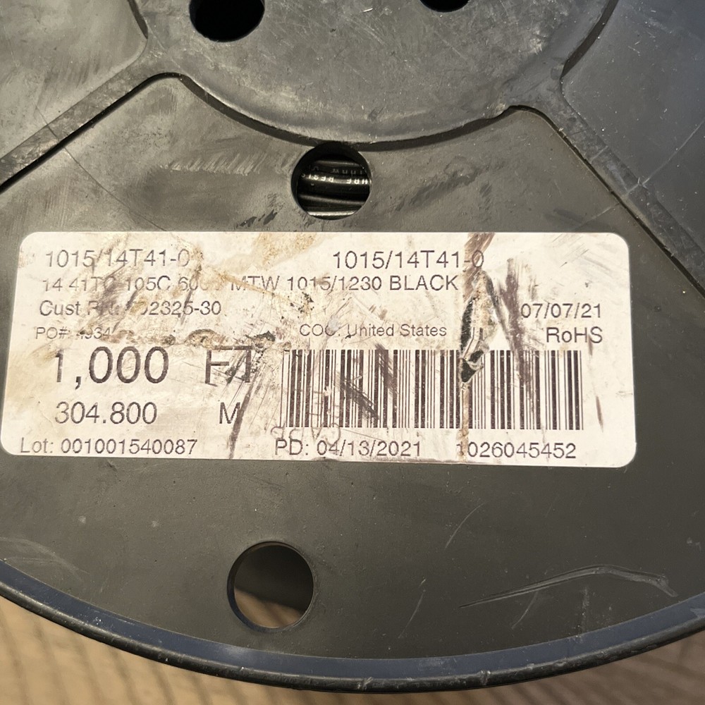 NEW E69567 14AWG 1000ft See Desc