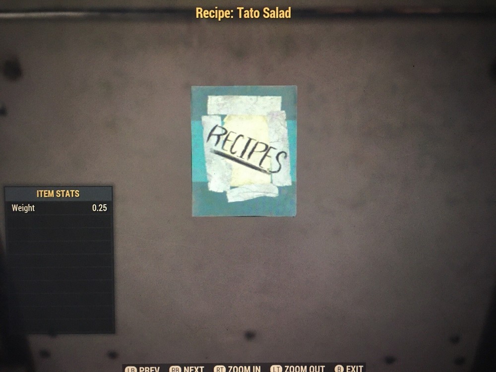 (Xbox) Tato Salad Recipe