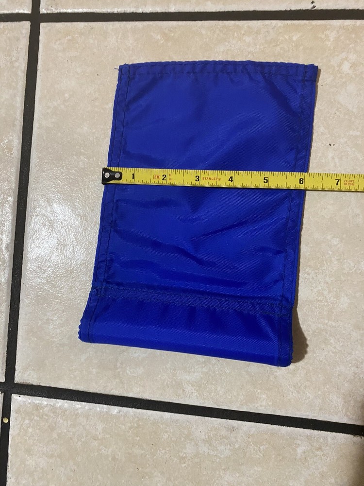 Golf Flag Blue Solid Nylon