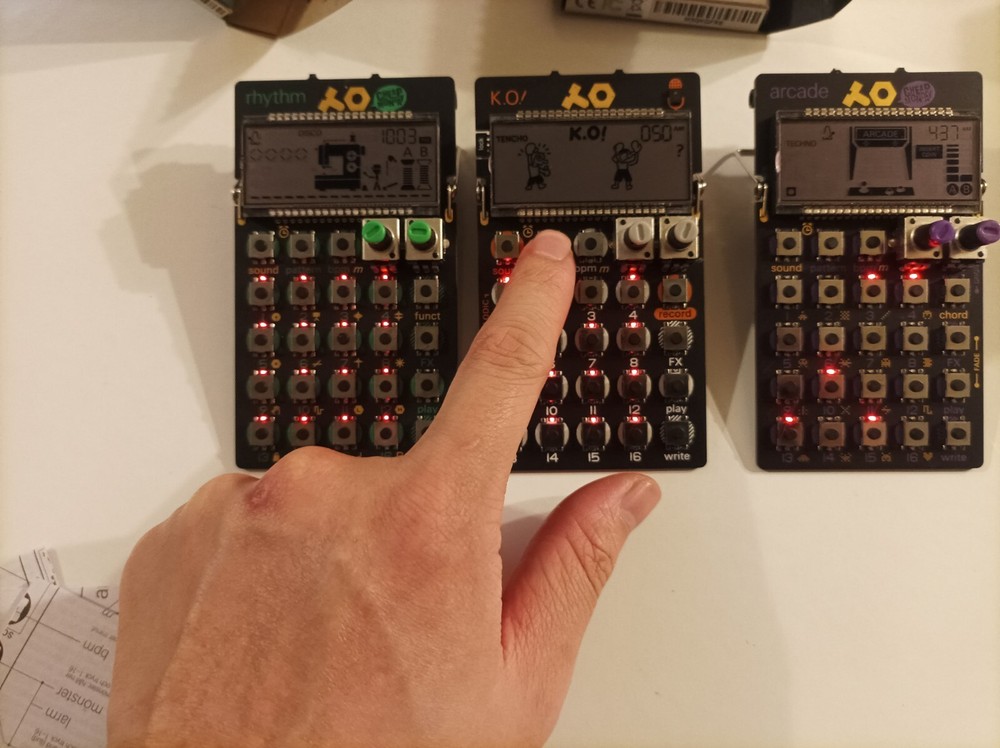 Teenage Engineering Pocket Operator Collection-Ultimate Punch OPEN BOX