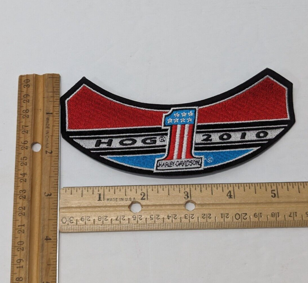 Harley Davidson HOG Harley Owners Group Vest Jacket Patch 2010
