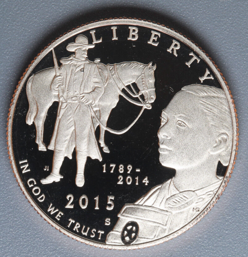 2015 S US Marshals Service - Proof 50¢ Half Dollar - 225th Anniversary