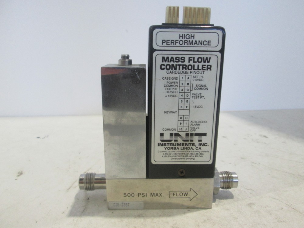 UFC-1500A Mass Flow Controller Unit, 3 SLM, AR, Used Condition