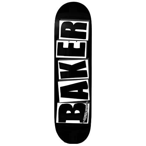 Baker Brand Logo BLK/WHT Deck