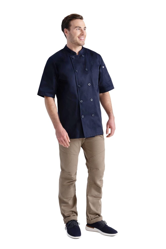 Unisex Volnay Chef Coat Navy Medium