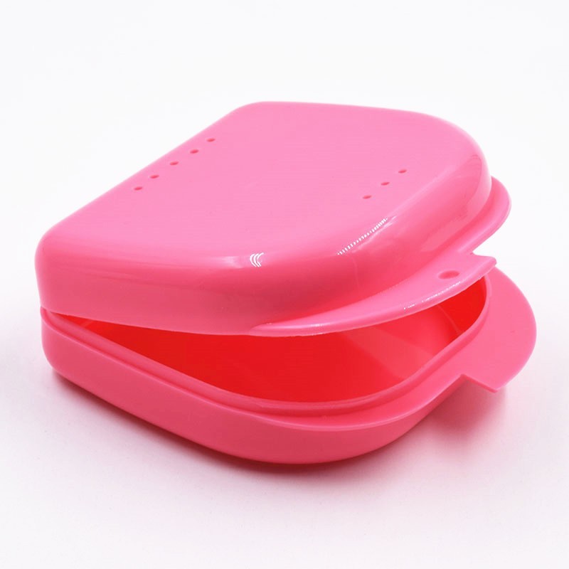10Pcs Dental Retainer Denture Storage Case Box Mouthguard Container Assorted