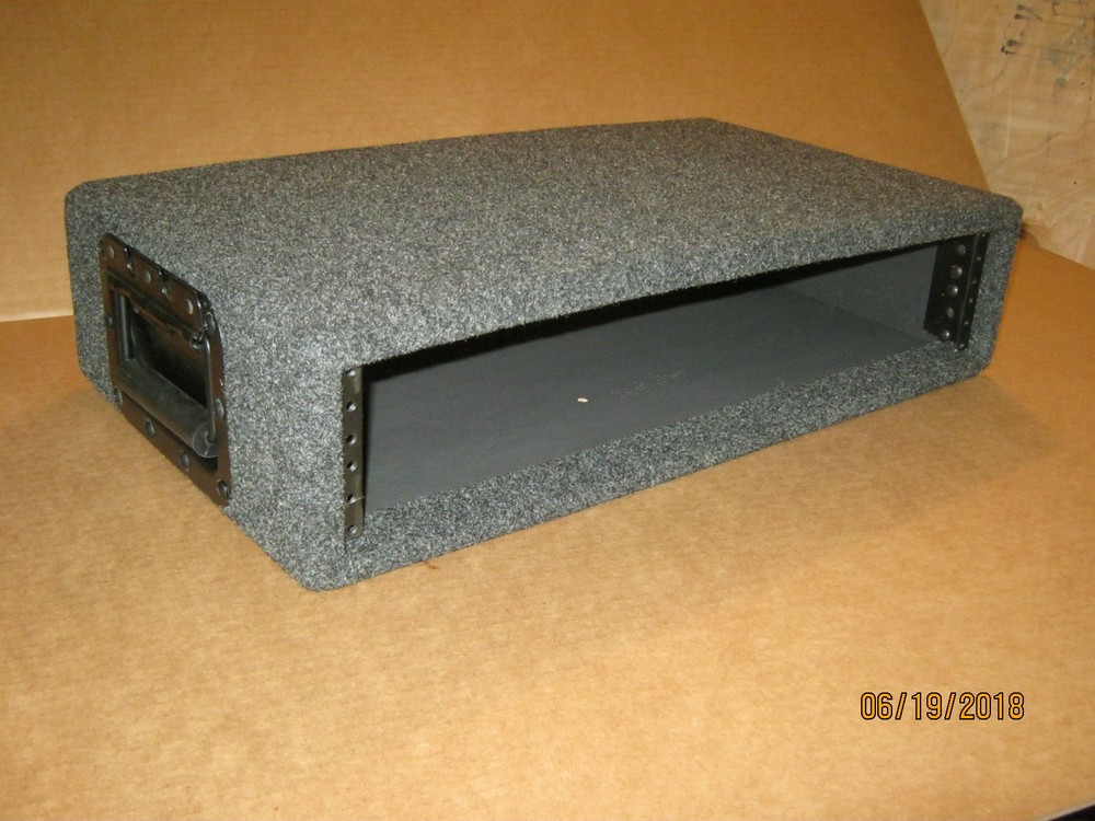 Pearson 2 space simple rack Grey 16" deep