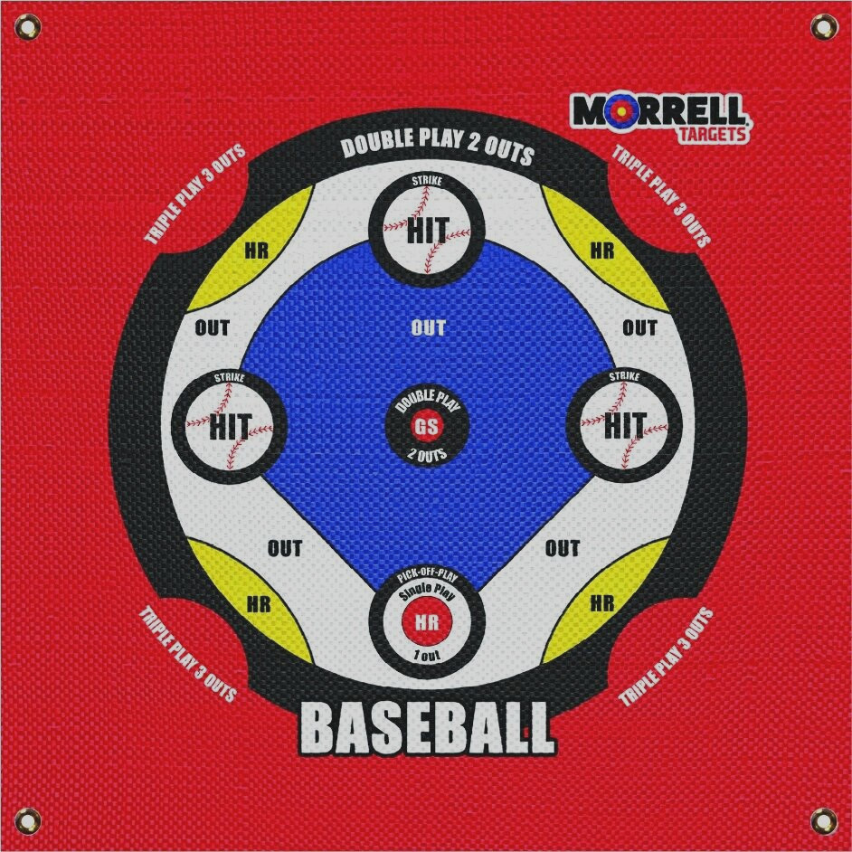 Morrell Baseball Polypropylene Target Face with Grommets and Self-Healing