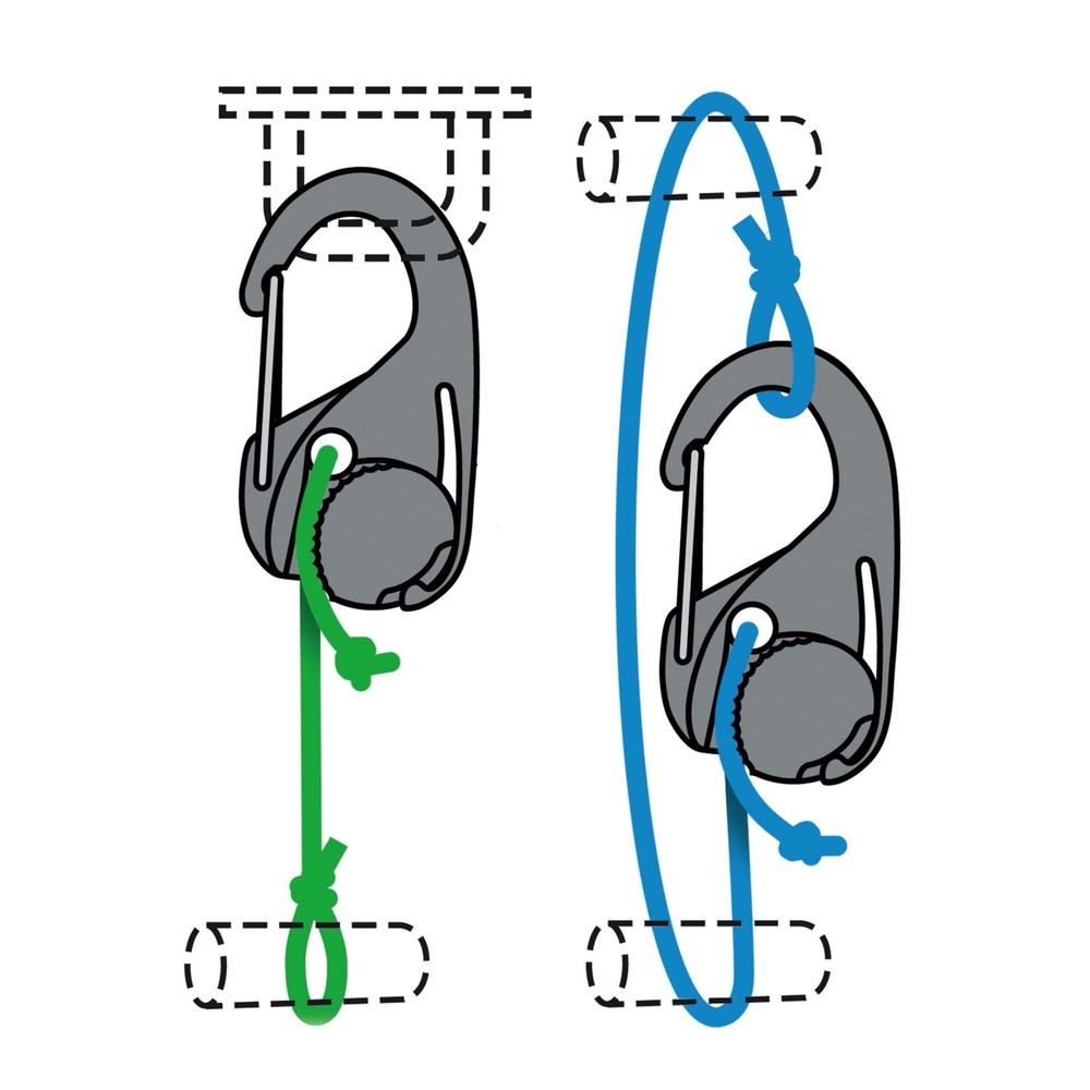 Nite Ize 4-Pack CamJam Plastic Cord Tighteners