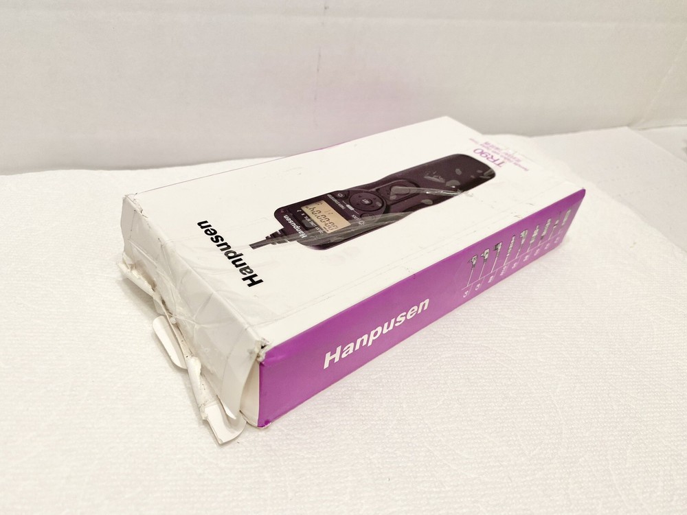 Hanpusen TR-90 Remote Switch With Digital Timer New! (open Box)