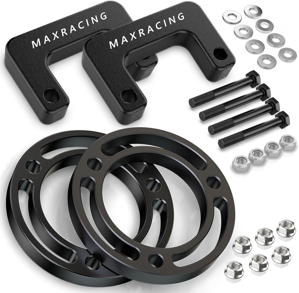 Maxracing 3.5" Front Leveling Kit Upper+Lower Strut Lift Spacers Compatible w...