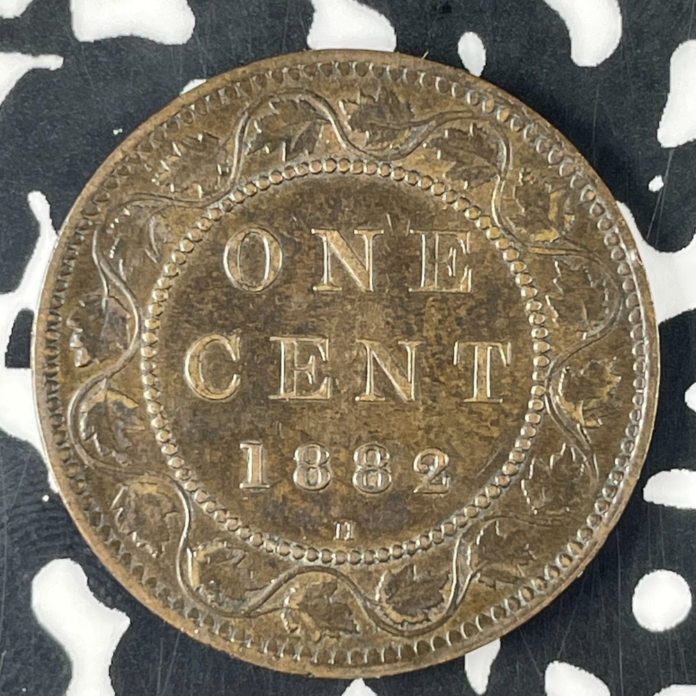 1882-H Canada Large Cent Lot#C9970 Nice!