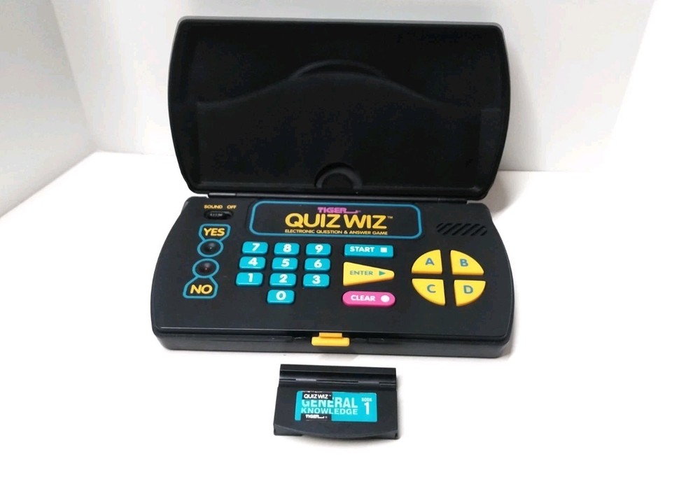 Quiz Wiz Tiger Electronics Question And Answer Game Toy