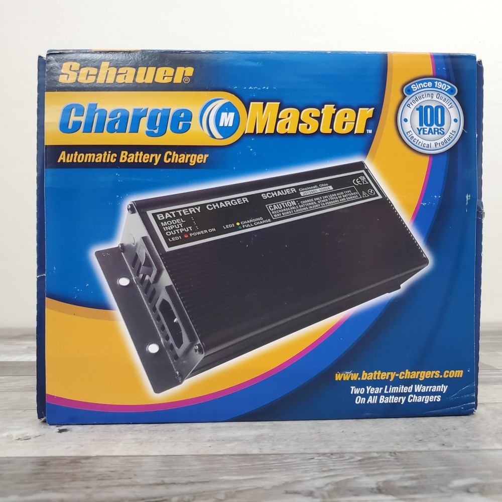 Schauer Charge Master Automatic Battery Charger JAC0336MAN
