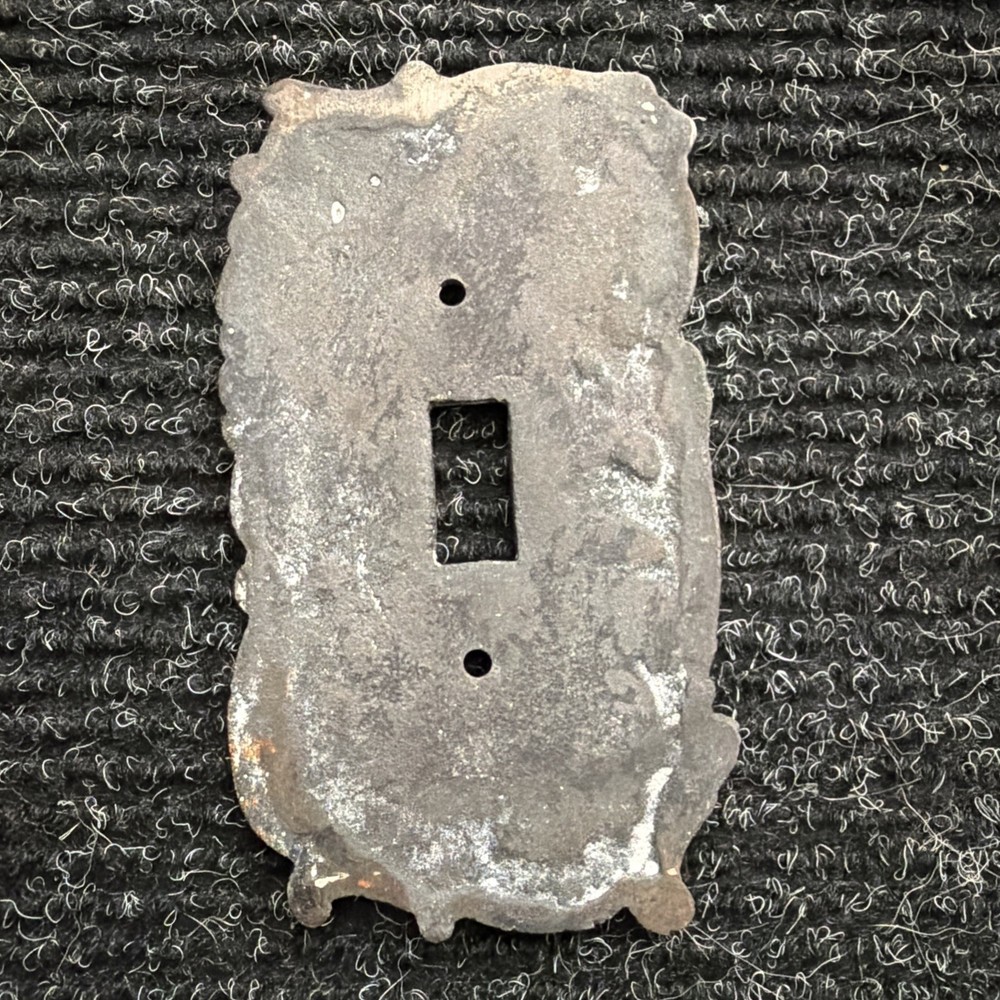 Vintage Brass Light Switch Plate