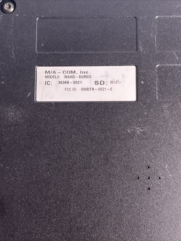 Macom M7100 IP | MAHG-SUMXX UHF MOBILE RADIO | WORKING