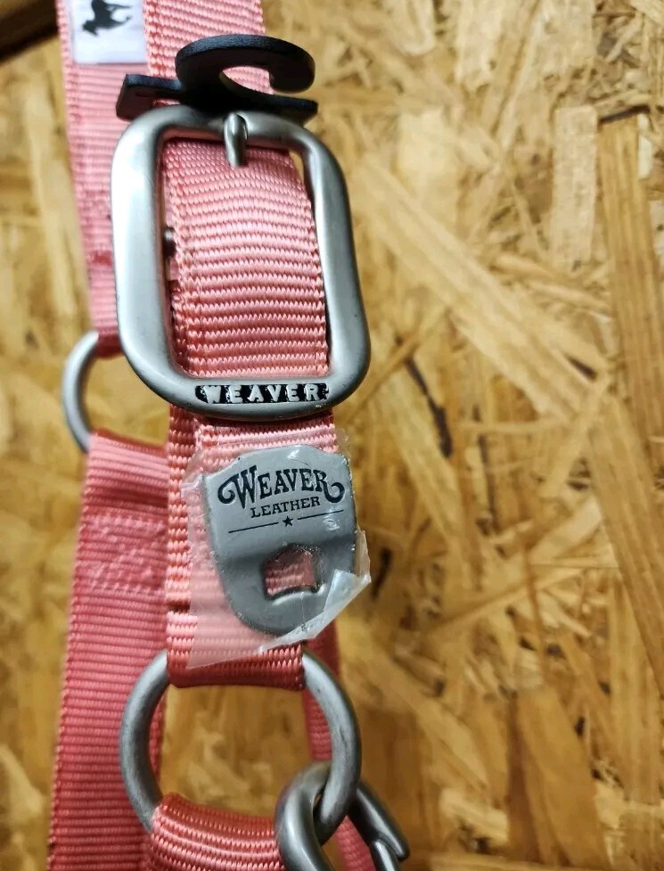 Weaver Nylon Horse Halter, Small, Pink