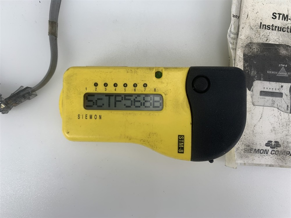 Siemon STM-8 Cable Tester