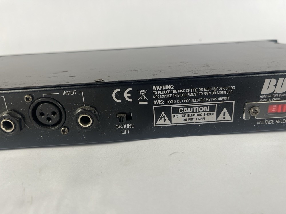 BBE EQA131 Equalizer 15 Band Tested Working