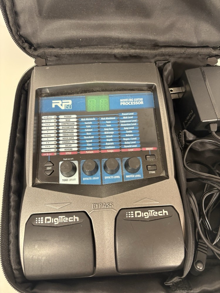 DigiTech RP150 Multi-Effects Guitar Effect Pedal *TESTED*