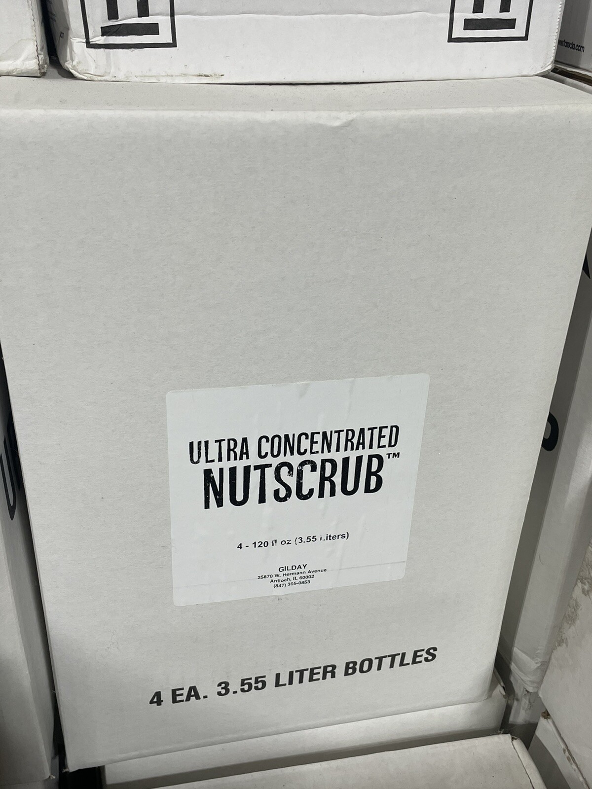 NUTSCRUB Ultra Concentrated Hand Cleaner Case Of 4 1gal Ea