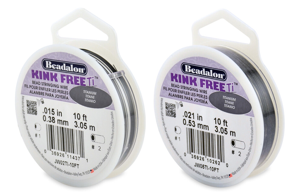 Beadalon® Kink Free™ Titanium Bead Stringing Wire (3m/10ft)