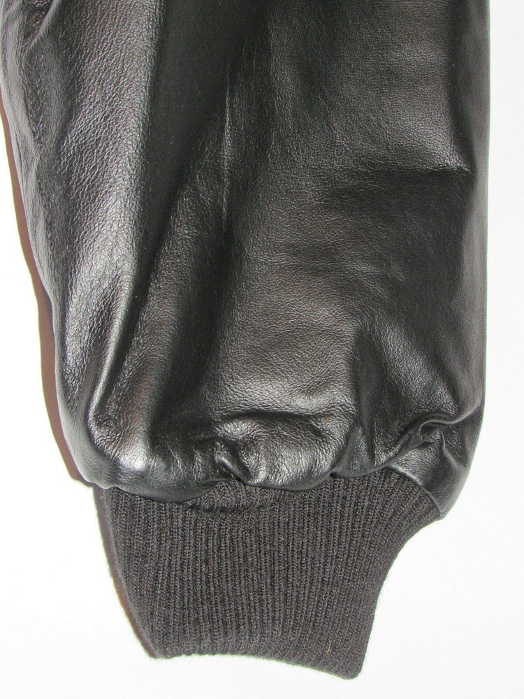 TERADATA 'CERTIFIED MASTER' BLACK WOOL VARSITY JACKET! LEATHER SLEEVES! NWT! S
