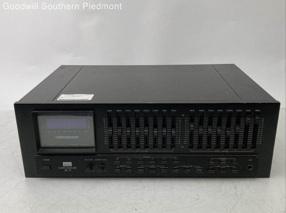 Sansui SE-9 Graphic Equalizer - Tested