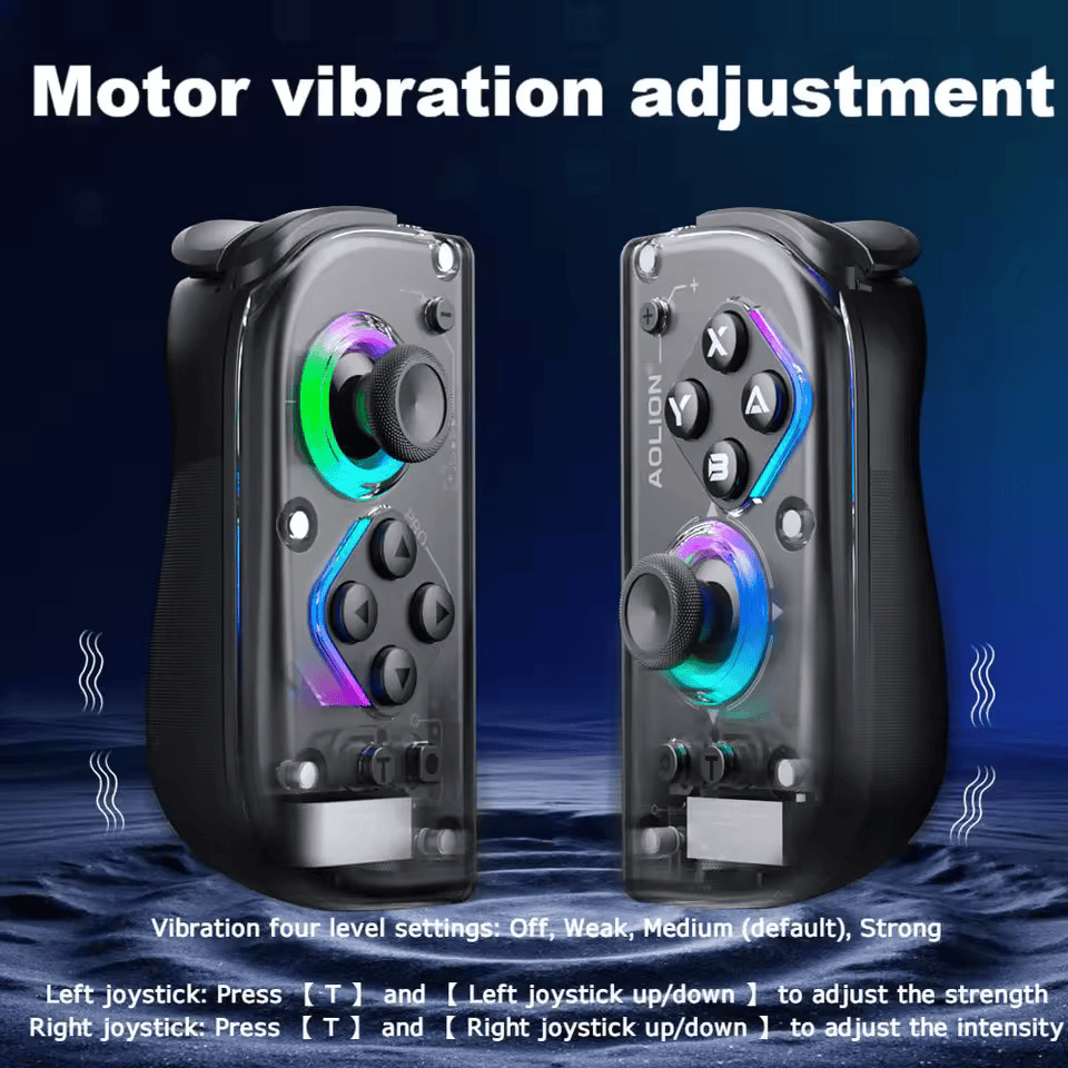 Aolion Black J20 Lite Knight Wireless Joycons