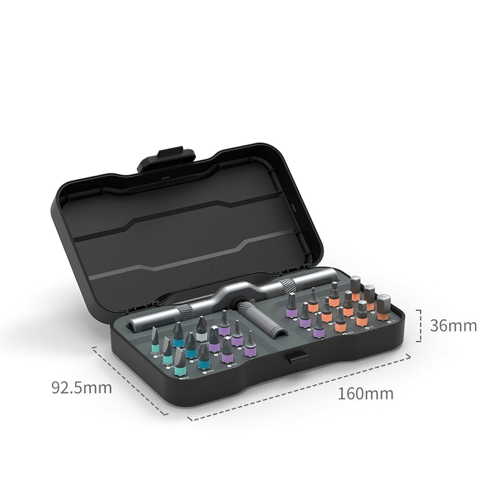 Diy screwdriver 24 in 1, 24pcs Multi Bit Magnetic Precision Screwdriver Set NICE