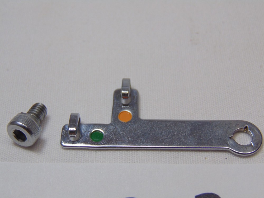 Elna Lock Pro 4 DC Overlock Serger Replacement Part Thread Guide Pink & Green