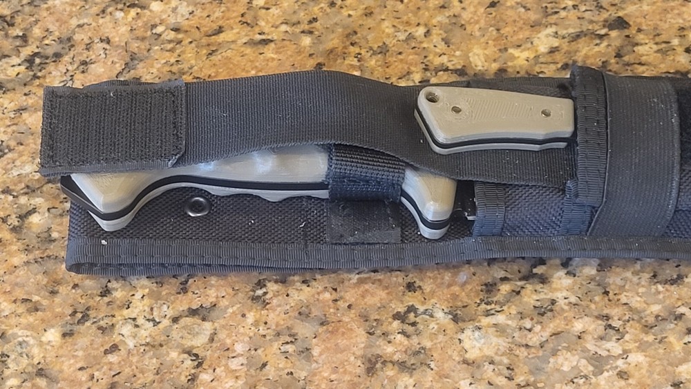 Becker BK13 Remora Handle Grip Scales