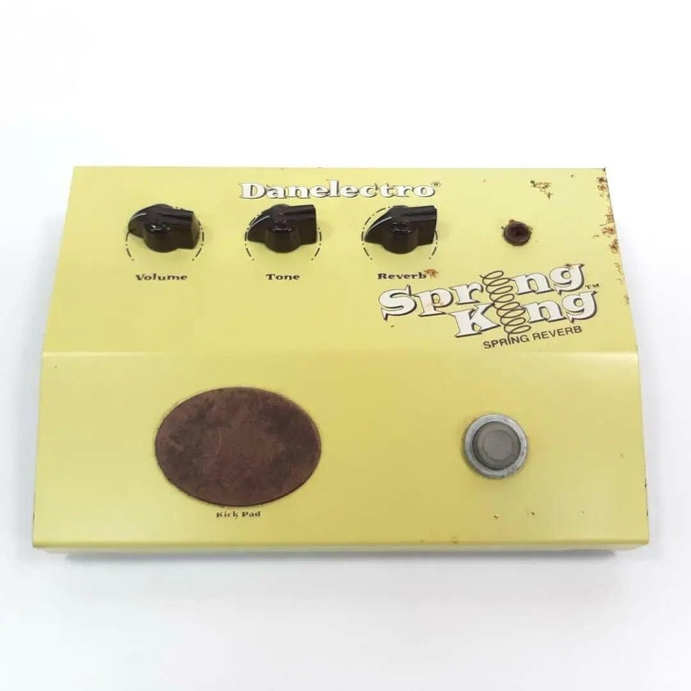 Danelectro Spring King Reverb Pedal Good GP