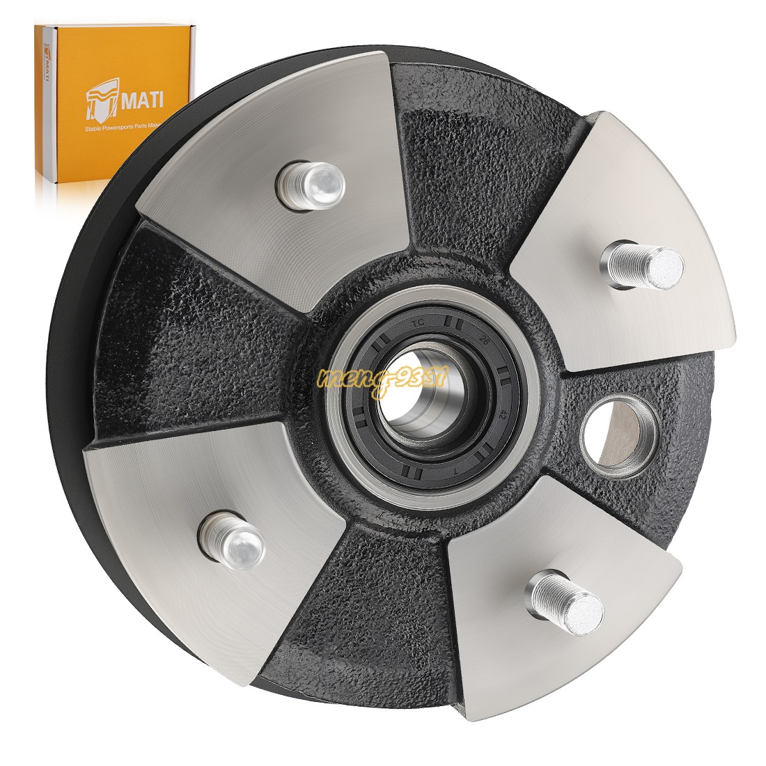 2X Front Brake Drums for Honda FourTrax TRX200/200D Recon 250 TRX250TM/TM TRX250