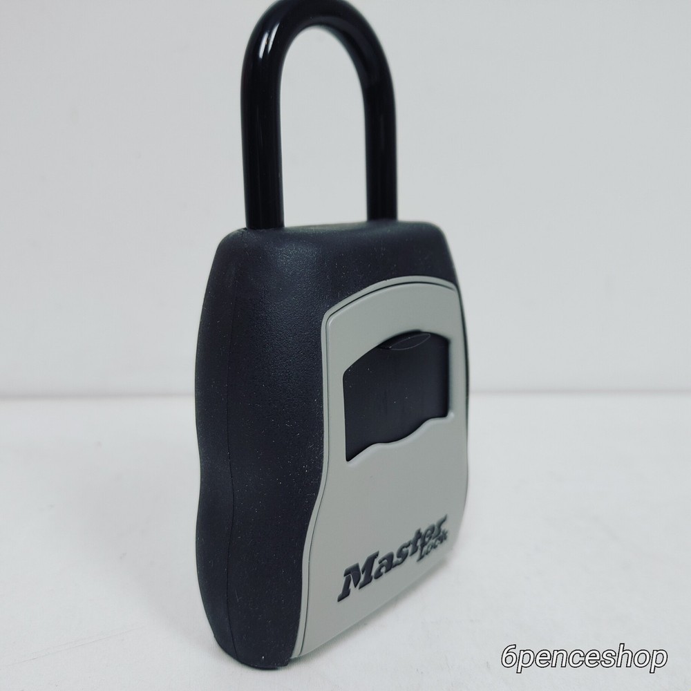 OB-Master Lock 5400D Portable Combination Lock Box Black